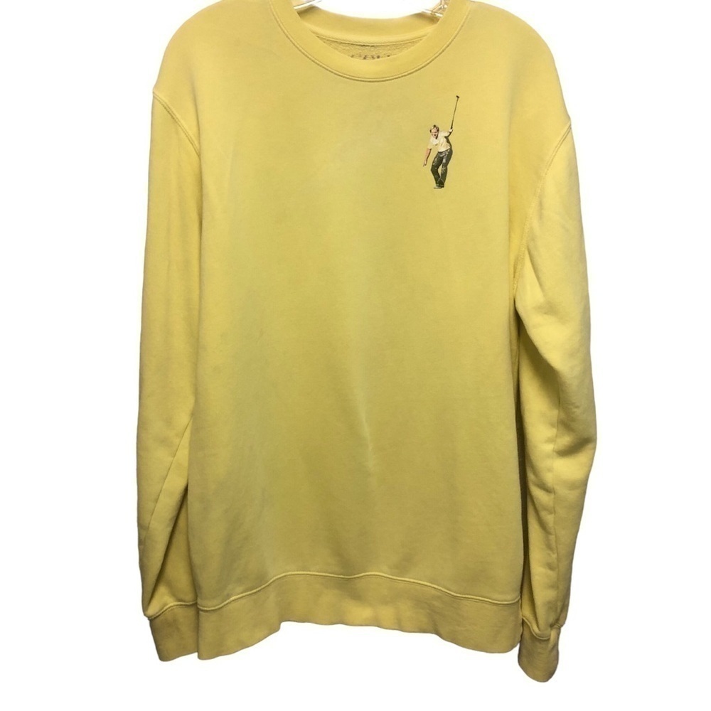 Jack Nicklaus the Bear Vintage Graphic Crew Neck Long Sleeve Golf Sweatshirt MED
